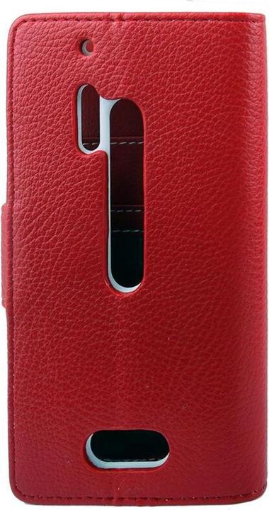 Produktbild König Design Schutzhülle Case (Flip Quer) für Handy Nokia Lumia 928 rot (Nokia Lumia 928)