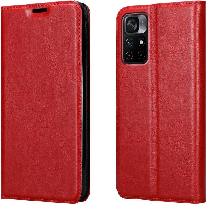 Actual product image Cadorabo Case for Xiaomi POCO M4 PRO 5G in Book Invis. Magnet Style (Xiaomi Poco M4 Pro 5G)