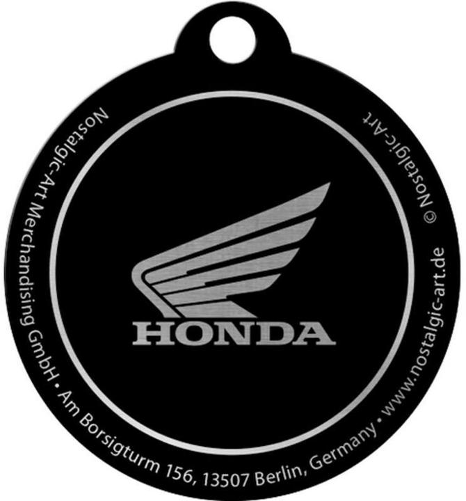 Actual product image Nostalgic-Art Merchandising Nostalgic Art key ring Honda Ø 4 cm, red, motif: vehicle