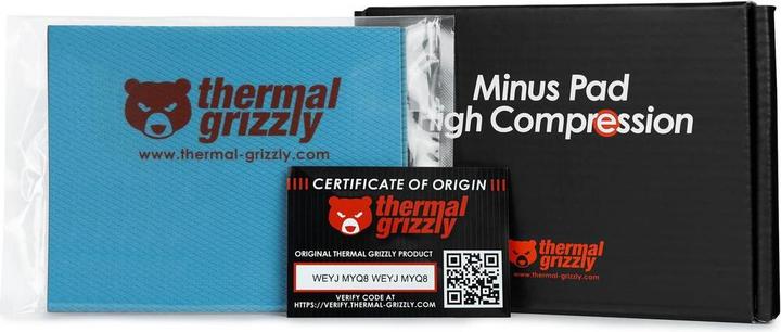 Immagine prodotto Thermal Grizzly TG Minus Pad HC 120x100x3 mm 2 pcs (3 mm)