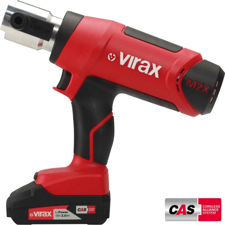 Produktbild Virax Akku-Pressmaschine VIPER M2X 18V / 2,0 Ah CAS-Akku (Rohrpresse)
