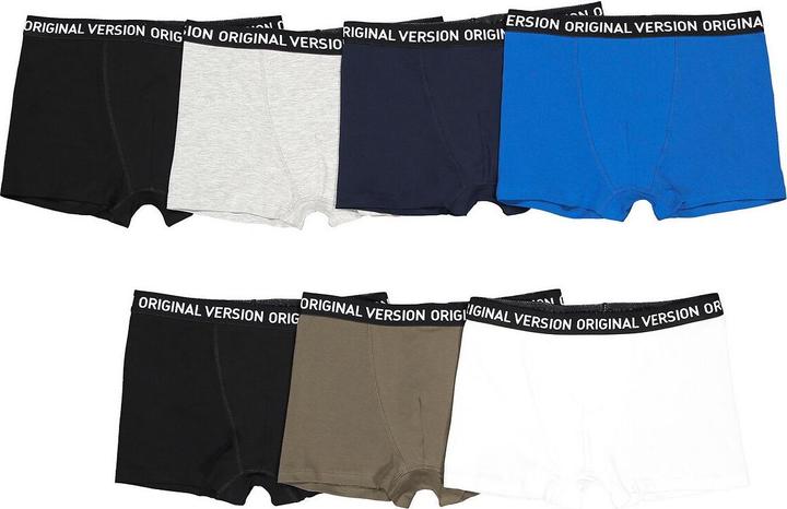 Actual product image La Redoute Collections 7 Pack Boxer Shorts (140, pack of 7)