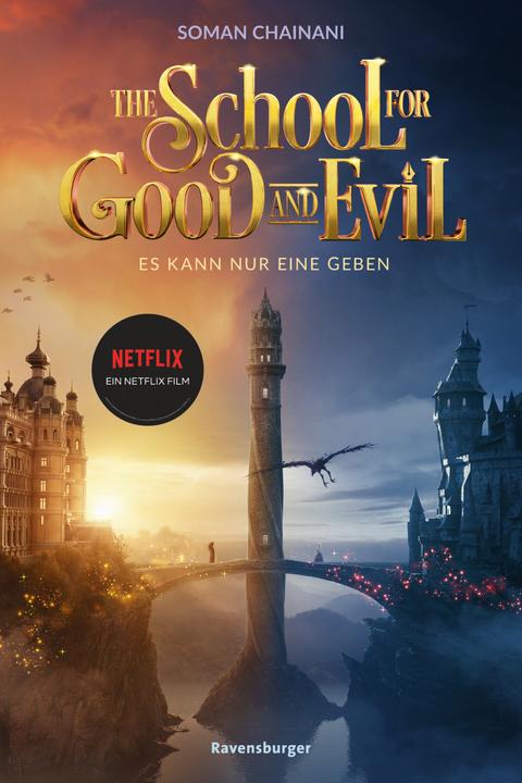 Immagine prodotto Ravensburger The School for Good and Evil, Band 1: Es kann nur eine geben. Filmausgabe zur Net (Tedesco, Soman Chainani, 2022)