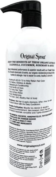 Actual product image Original Sprout Helps Alleviate Dandruff or Dry Scalp Sulfate Free (946 ml, Liquid shampoo)