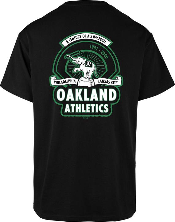 Immagine prodotto 47 Brand Maglietta Oakland Athletics MLB Backer Echo Jet (M)