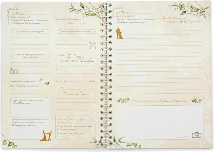 Actual product image familiawedding Greenery - Design Gästebuch zur Hochzeit (German, Familia publishing house, 2024)