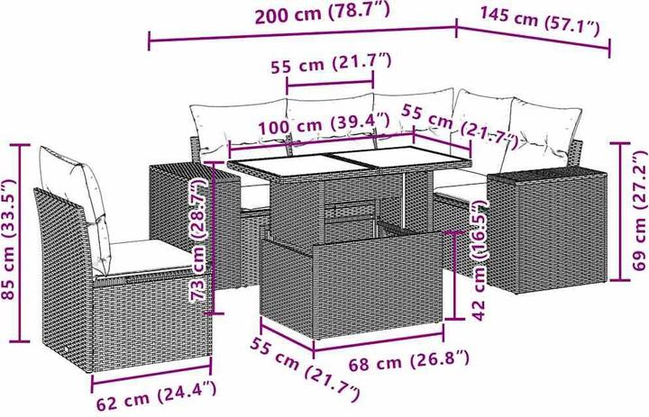 Produktbild vidaXL Anaïs