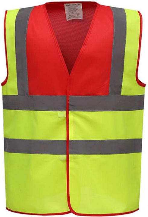 HI VIS gelb, Rot