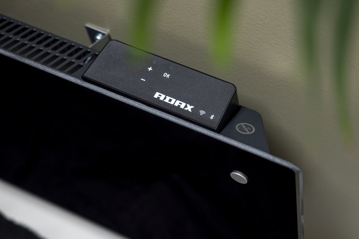 Actual product image Adax CLEA WIFI VARMEPANEL SORT 230V - 400W (400 W)