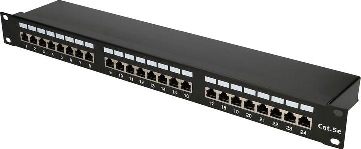 Produktbild Extralink CAT5E STP V2 | Patchpanel | 24 port
