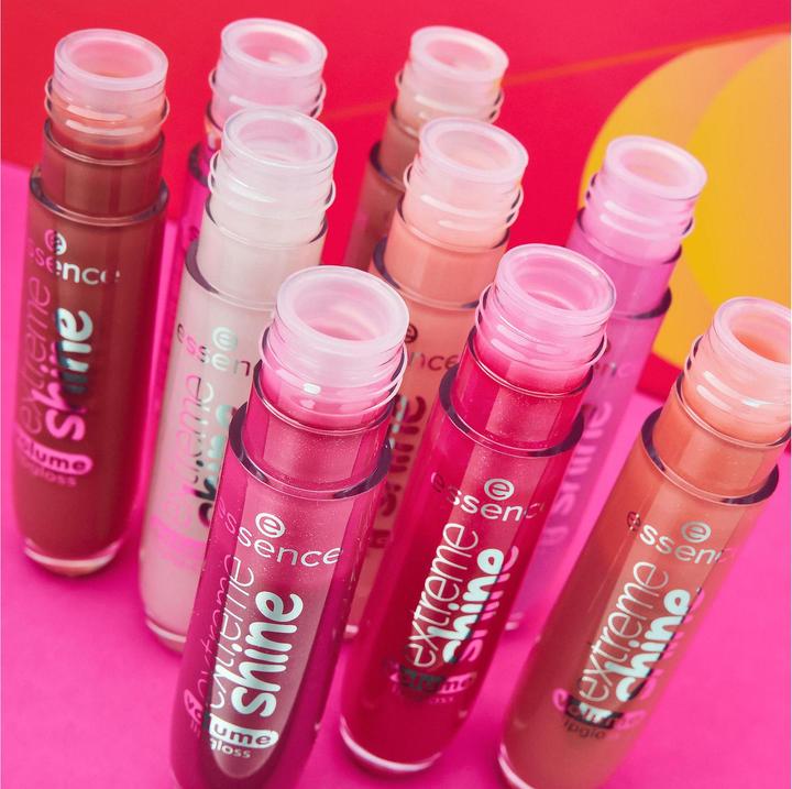 Actual product image essence extreme shine volume lipgloss (18 Flaming Rose)