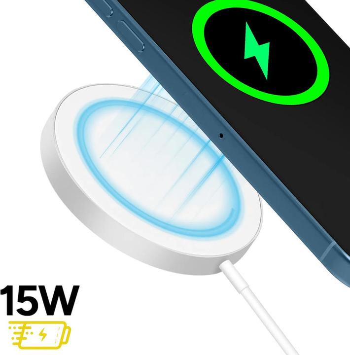 Produktbild Mayaxess MagSafe Ladegerät 15W iPhone 13 Mini (15 W)