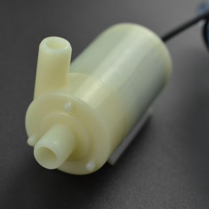 Actual product image DFRobot Micro Water Pump Horizontal with Hose (Clear water pump)
