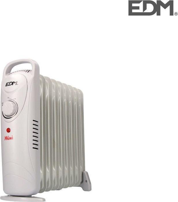 Produktbild EDM Ölheizung (9 Kammern) 07125 Junior Weiss 900 W (900 W)