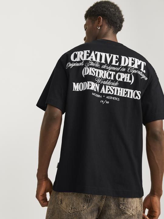 Actual product image Jack & Jones Jorroxbury Type Tee Ss Crew Neck (L)
