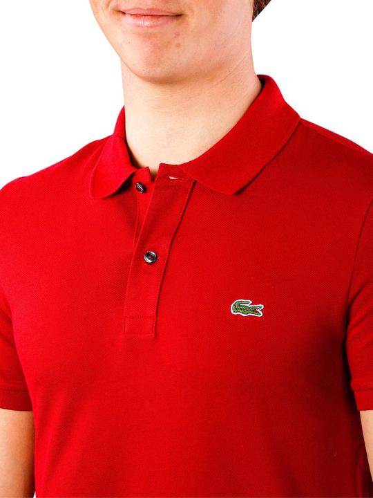 Immagine prodotto Lacoste Polo Slim a maniche corte bordeaux (XXL)