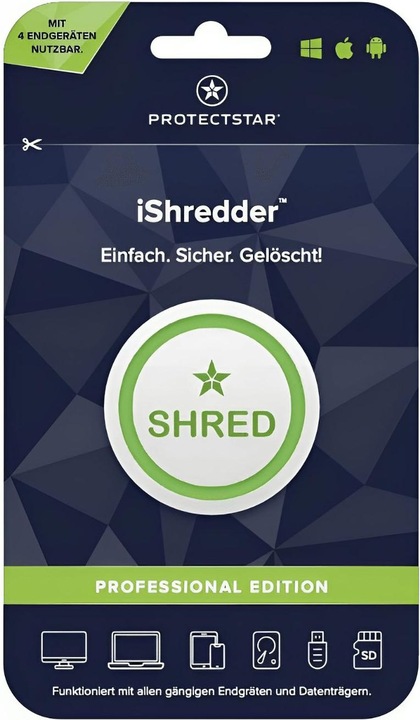 Produktbild Protectstar iShredder Professional Edition (12 Monate)