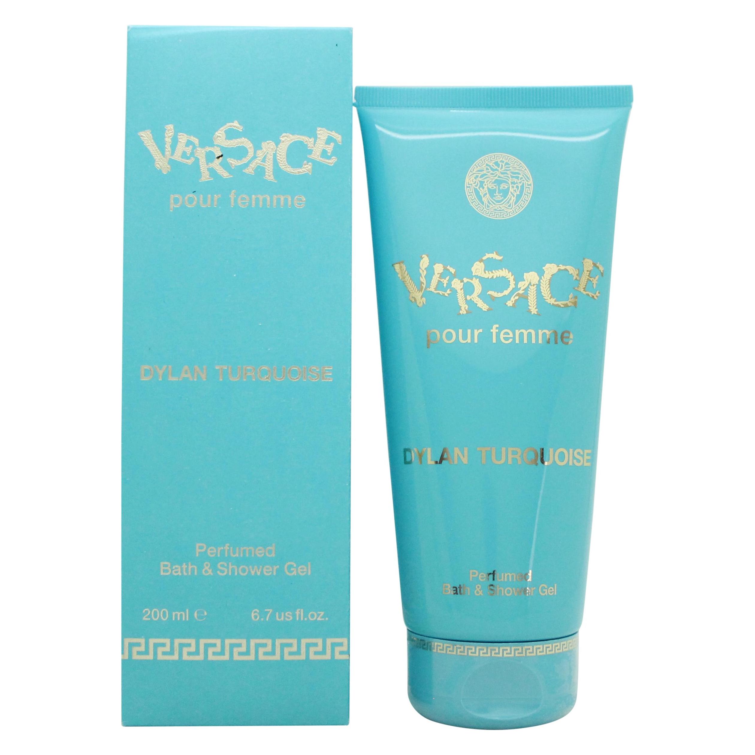 Versace, Douchegel, Dylan Turquoise Geparfumeerde Bad- En Douchegel Tube (200 ml)