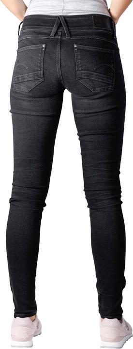Actual product image G-Star Lynn Mid Skinny Elto Nero Superstretch dusty grey (W30/L30)