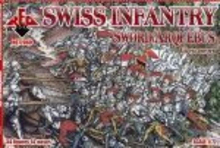 Actual product image Red Box Swiss Infantry (Sword/Arqebus) 16th cent