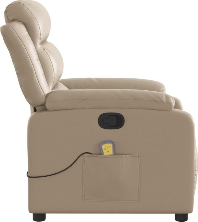 Produktbild VidaXL Massagesessel Fernsehsessel Relaxsessel Cappuccino-Braun Kunstleder