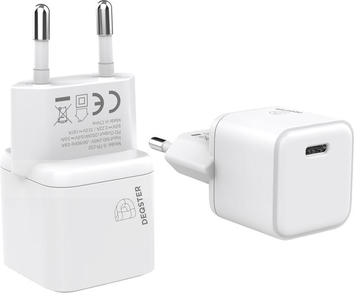 Actual product image Deqster Mini Charger USB-C (20 W)