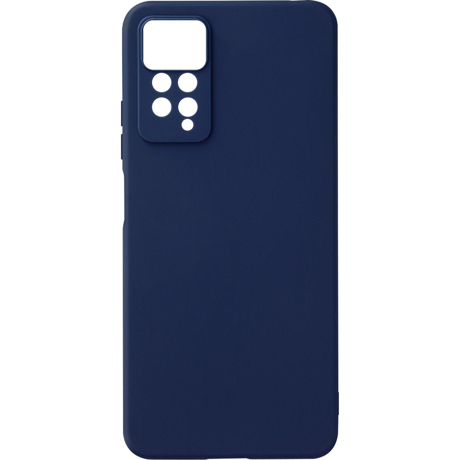 Avizar Soft Touch Series (Xiaomi Redmi Note 11 Pro 5G), Smartphone Hülle, Blau