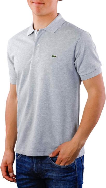 Produktbild Lacoste Polo Shirt Slim Short Sleeves argent chine (XXL)