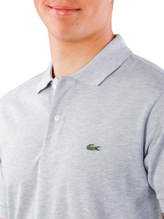 Produktbild Lacoste Polo Shirt Slim Short Sleeves argent chine (XXL)