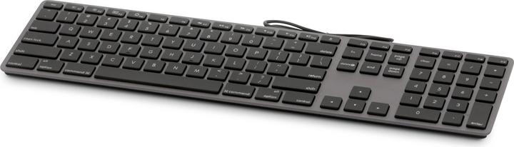Produktbild LMP USB numeric Keyboard KB-1243, 109 keys (ANSI), 2x USB, aluminum, US layout, macOS, space grey (US, Kabelgebunden)