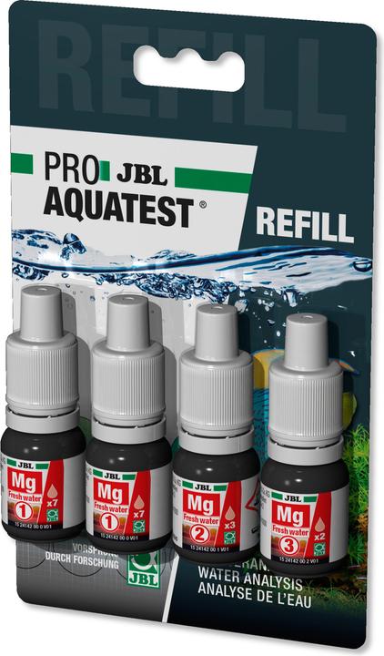 JBL Aquaristik und Terraristik ProAquaTest Mg Magnesium Süsswasser, Nachfüllpack (Aquarium Dünger)