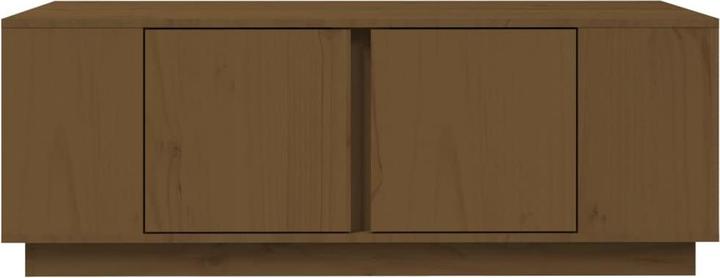 Produktbild vidaXL Couchtisch Honigbraun 110x50x40cm Massivholz Kiefer Beistelltisch Tisch