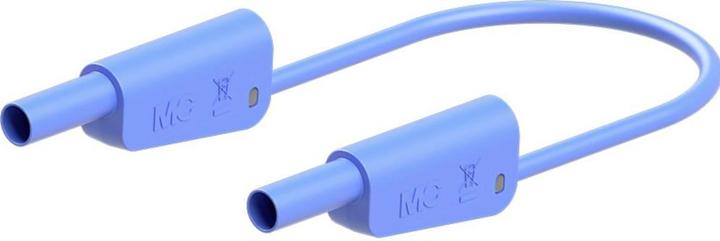 Actual product image Stäubli SLK-4A-F25 Measuring cable ( - ) 75 cm Blue 1 pc.