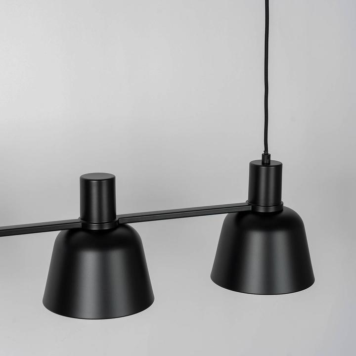 Produktbild Lucande Servan 4 Pendelleuchte Black (E27)