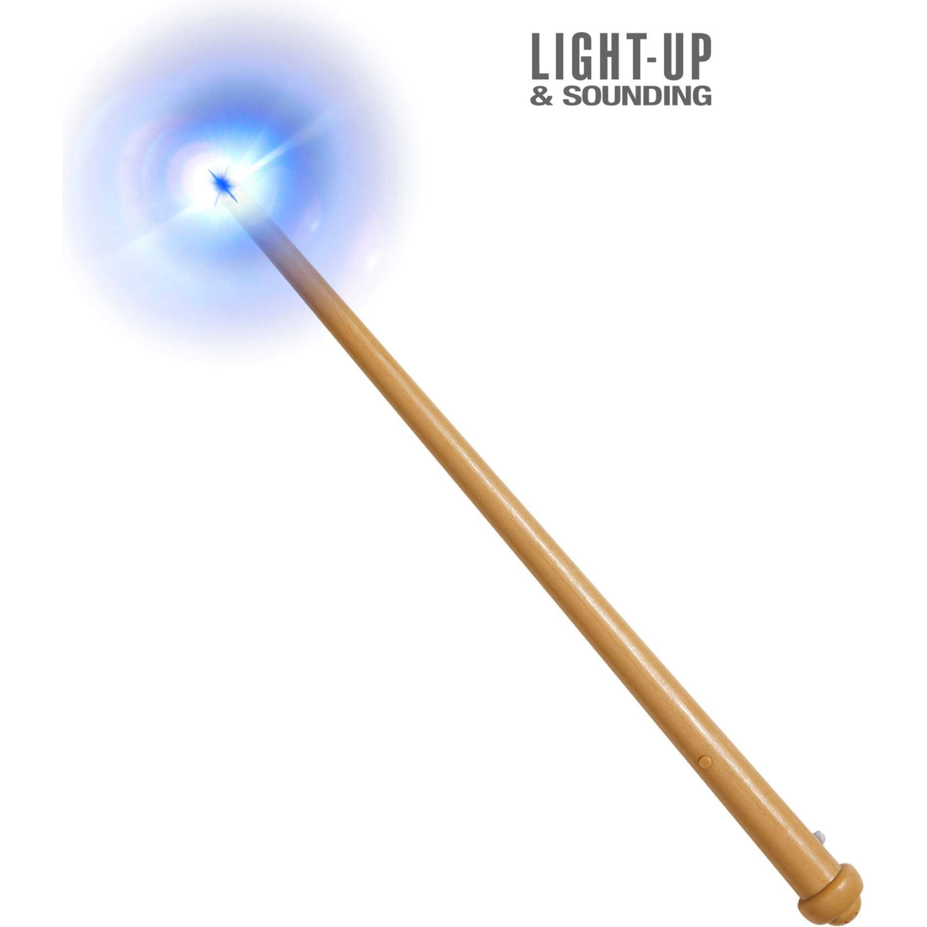 Magni Unbekannt AC0111 Harry Potter Magischer Zauberstab Mit Licht Und Sound 36 cm, Mehrfarbig, Einheitsgr