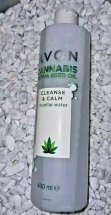 Actual product image Avon Micellar cleansing lotion with hemp seed oil 400 ml (Cleansing Balms, 400 ml)