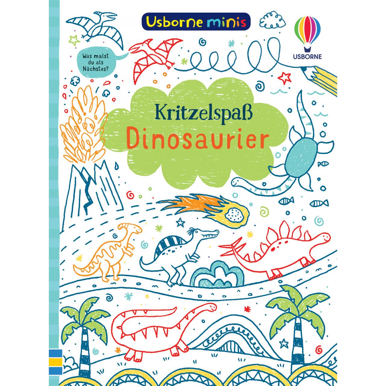 Minis: Kritzelspass Dinosaurier, Kinderbücher von Simon Tudhope, Krysia Ellis