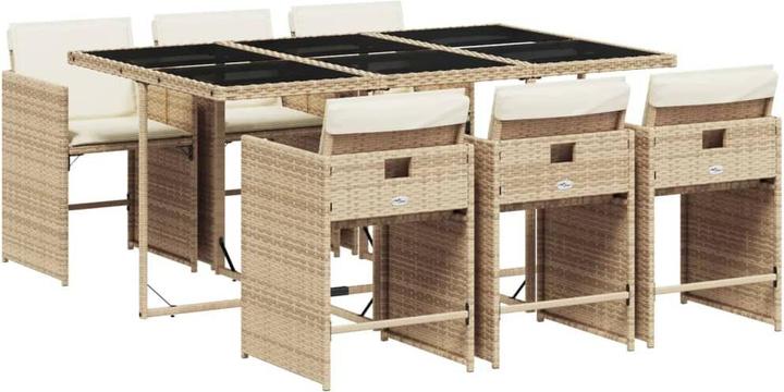 Produktbild vidaXL Garten Essgruppe