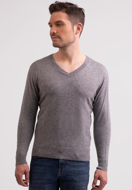Immagine prodotto Cash-Mere Recycelter Kaschmir V-Ausschnitt Pullover (S)