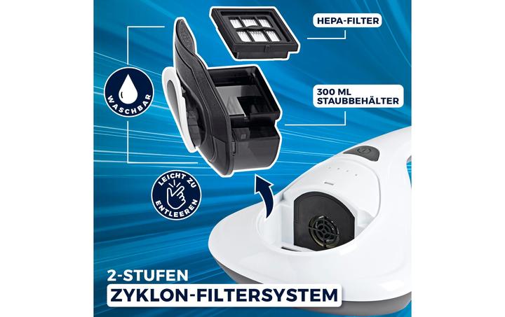 Produktbild CleanMaxx Matratzenreiniger Vibration, Staubsauger Typ