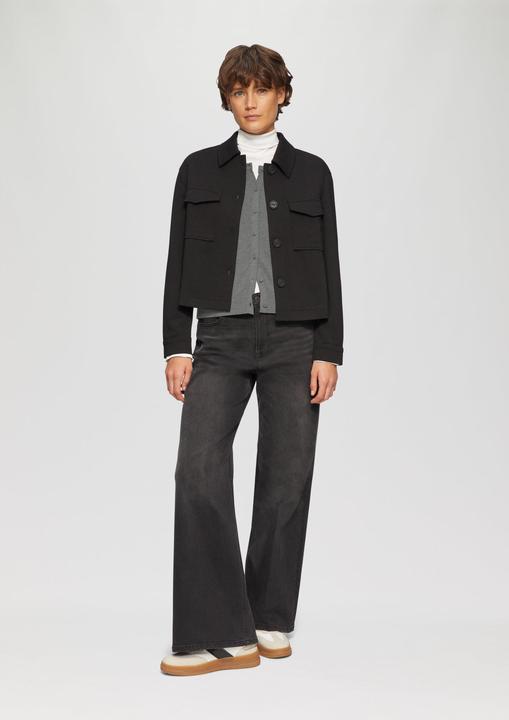 Produktbild S.Oliver Strickjacke Rundhals-Strickjacke mit Knopfleiste (36)