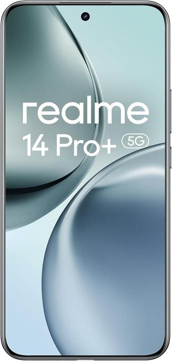 Produktbild realme 14 Pro+ (256 GB, Suede Grey, 6.83", Dual SIM, 5G)