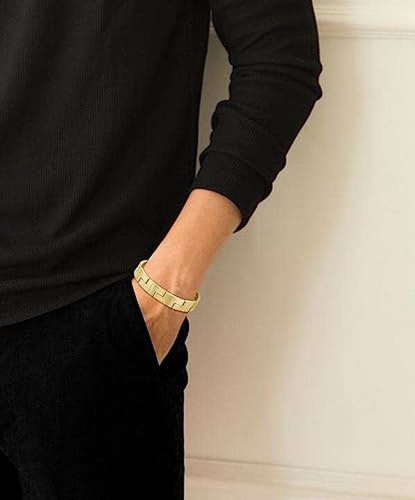 Immagine prodotto Lacoste Fashion Gold Plated Bracelet For Men 2040154 (Acciaio inossidabile)