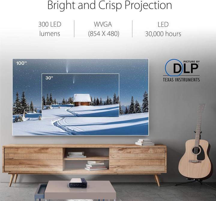 Produktbild ASUS ZenBeam E2 (WVGA, 300 lm, 1.3:1)