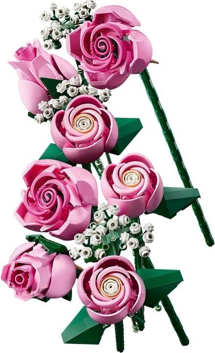 Image du produit LEGO Bouquet de roses roses (10374, LEGO Botanical)