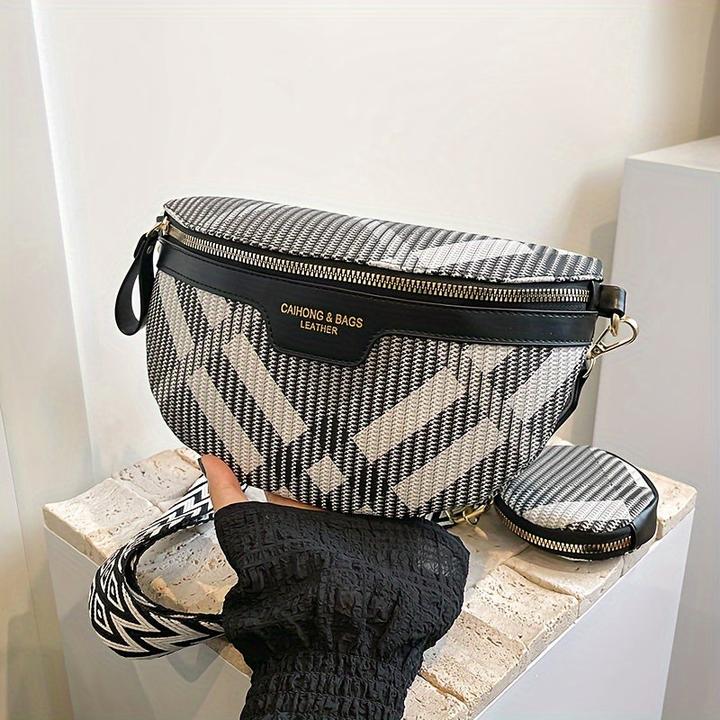 Actual product image Only-Bags.Store Chic Fashion Crossbody Bag - Versatile belt and chest bag with large capacity, durable