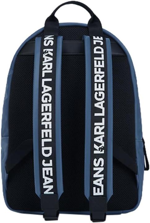 Immagine prodotto Karl Lagerfeld Zaino essenziale in nylon riciclato con tasche e maniglia superiore
