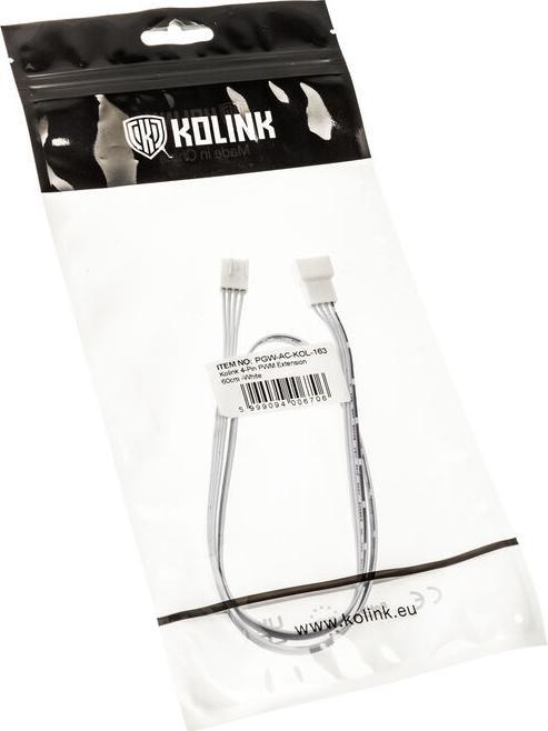 Actual product image Kolink 4-Pin PWM Verlängerung - 60cm, weiss