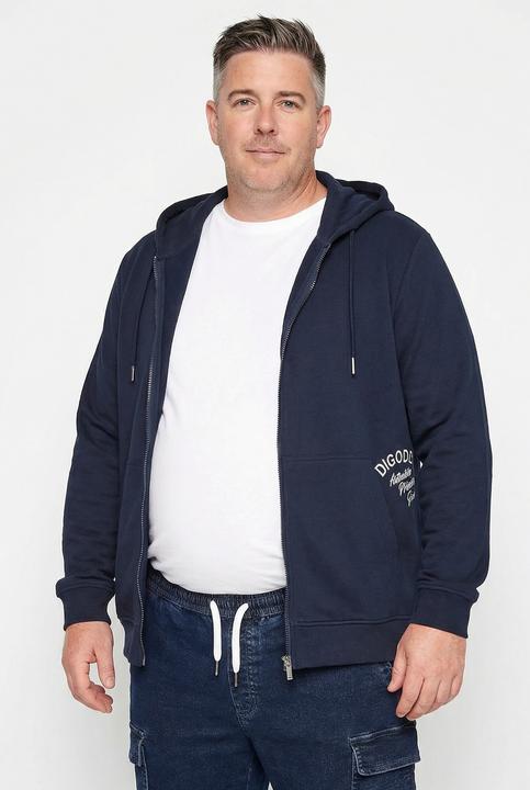 Produktbild Men+ Hoodiejacke, Sweat, Kapuze, Kängurutasche (3XL)