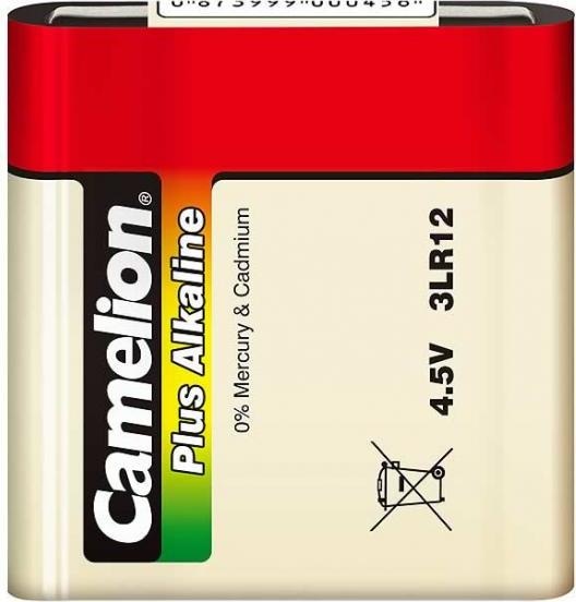 Produktbild Camelion Batterie Plus Alkaline 4.5V 3LR12 (1 St.) (1 Stk., 3R12, 3000 mAh)